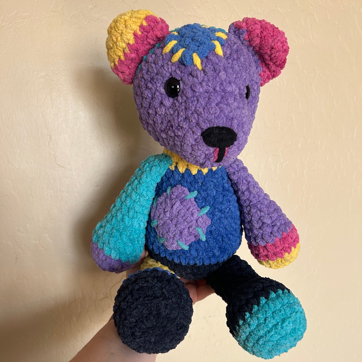 Patchwork Scrappy Bear