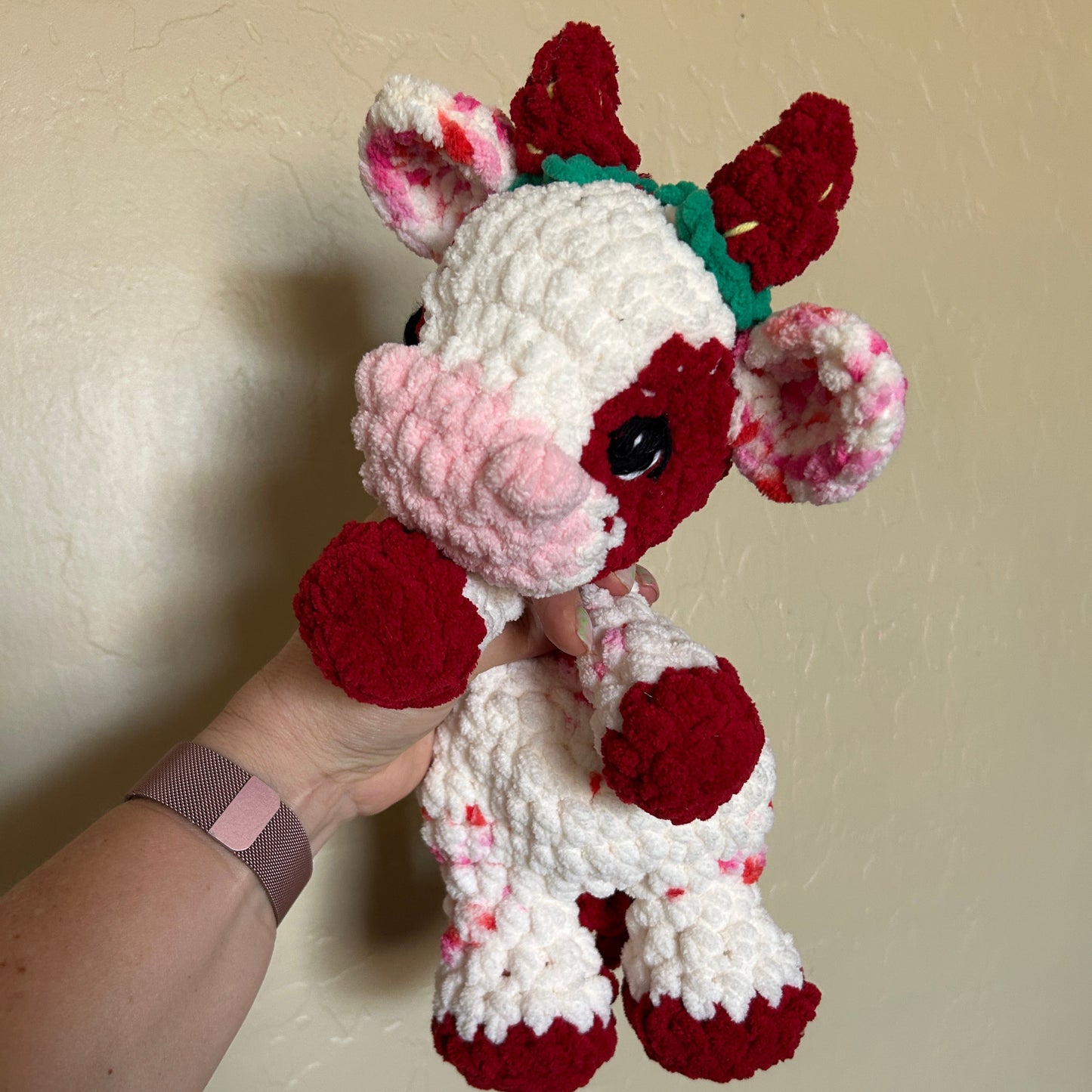 Strawberry Cow Lovey