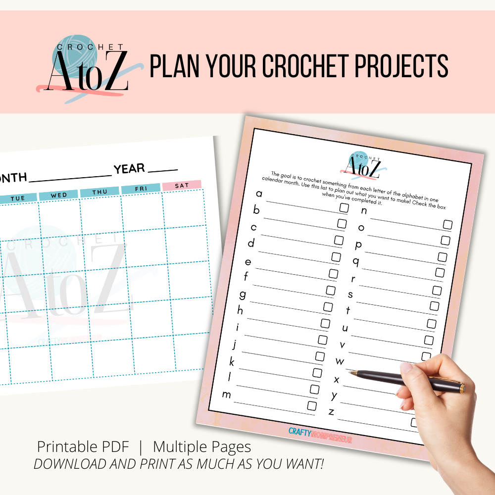 Crochet A to Z Challenge Bundle