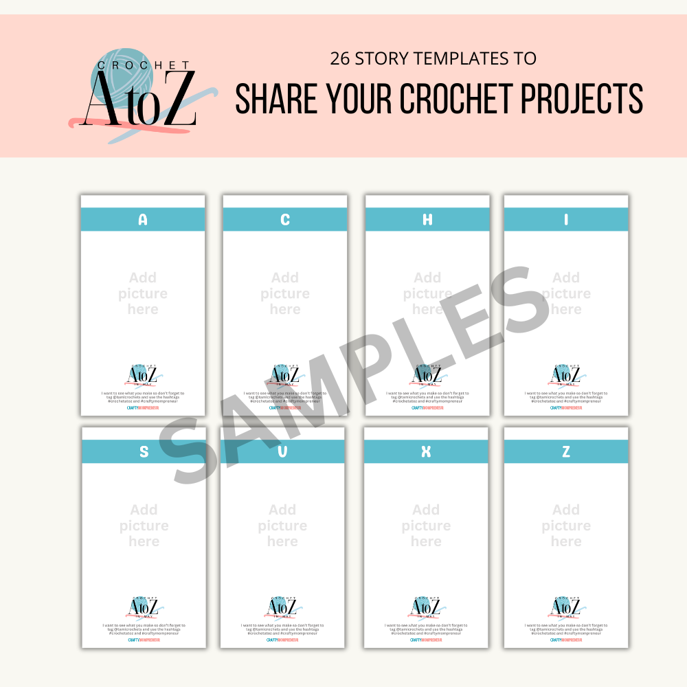 Crochet A to Z Challenge Bundle