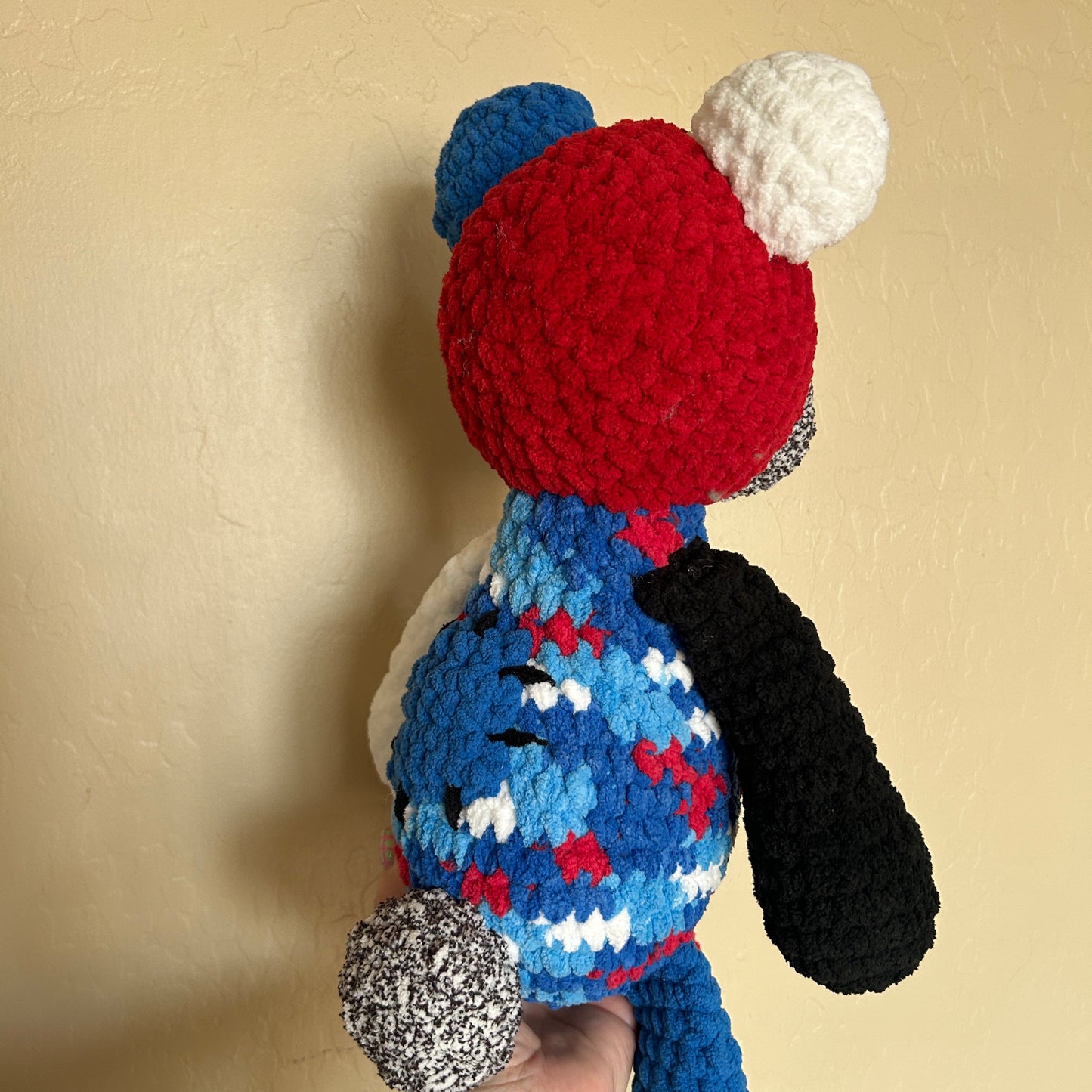Scrappy Bear - Red White & Blue