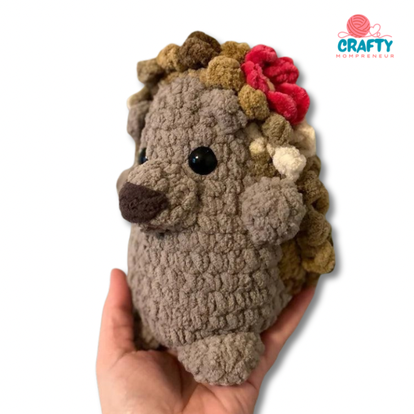 Hedgehog Crochet Plushie