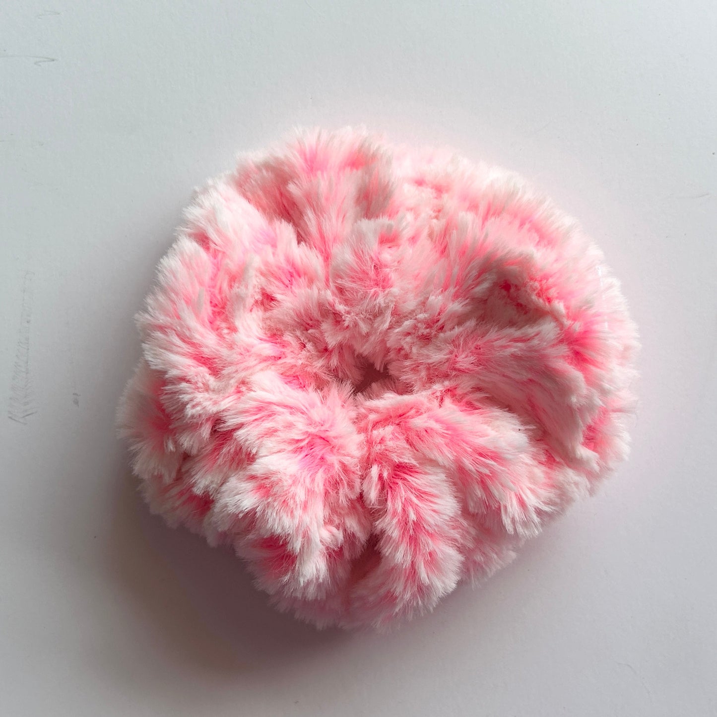 Florescent Minky Scrunchies