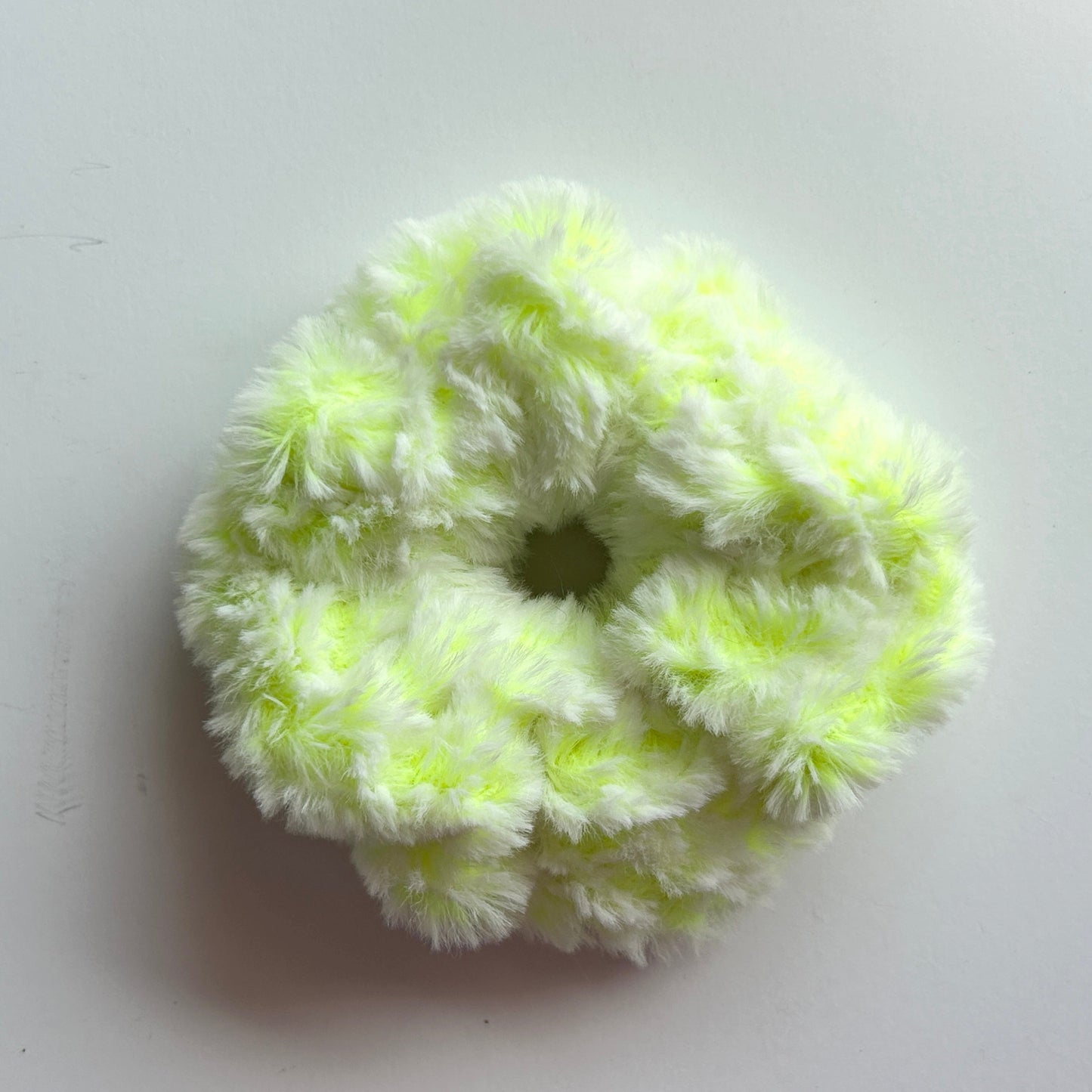 Florescent Minky Scrunchies