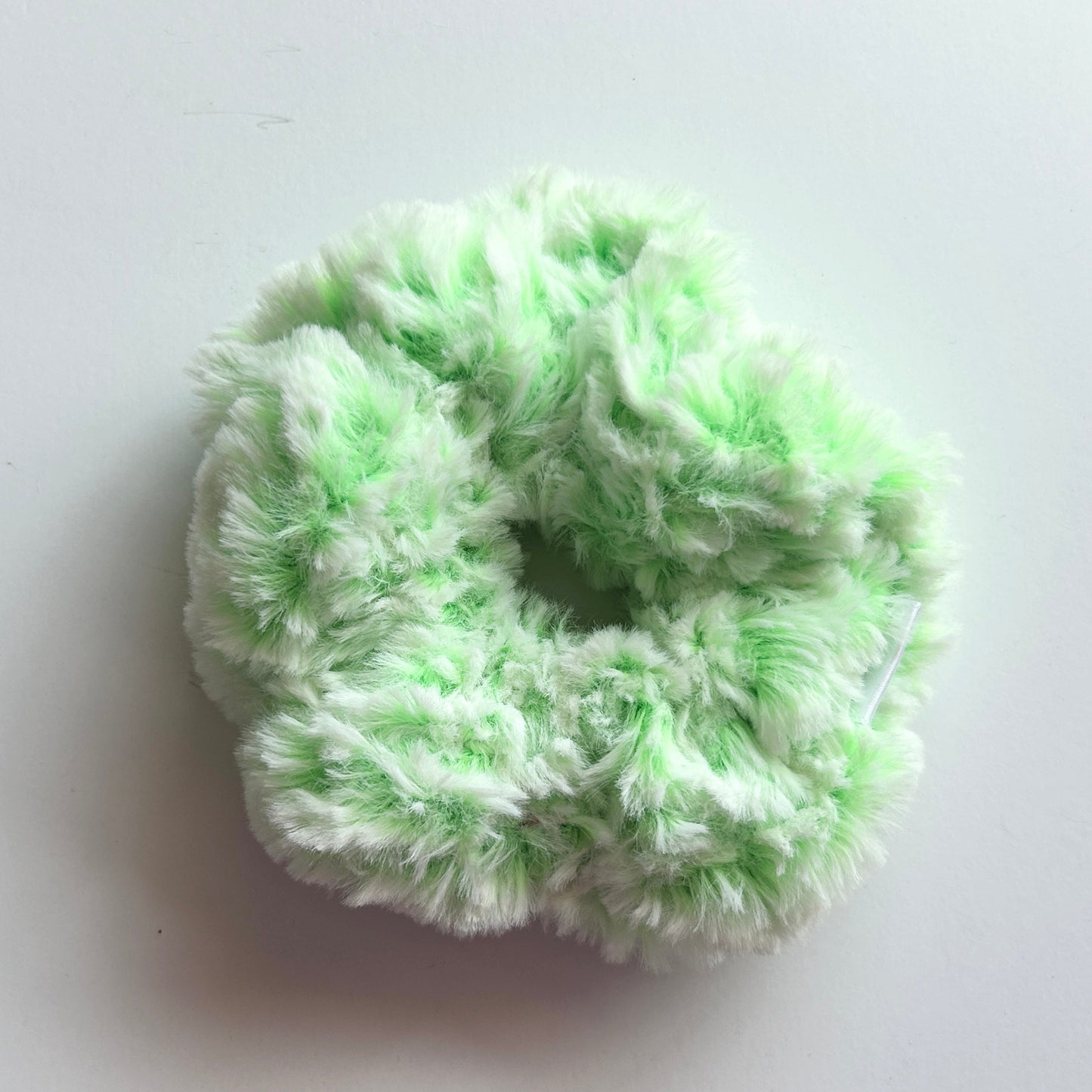 Florescent Minky Scrunchies