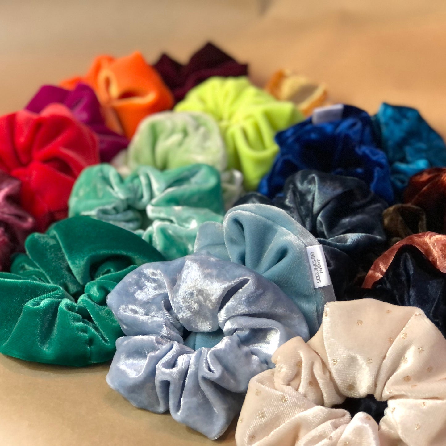 Velvet Scrunchies