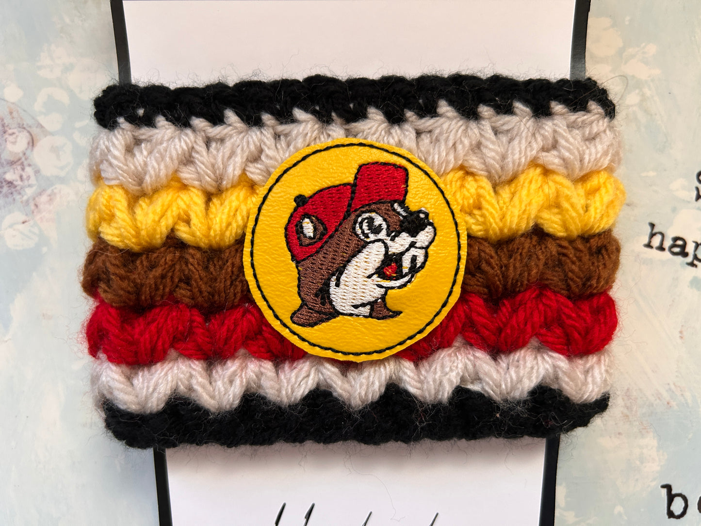 Sip & Smile Drink Sleeve - Gas Station Beaver