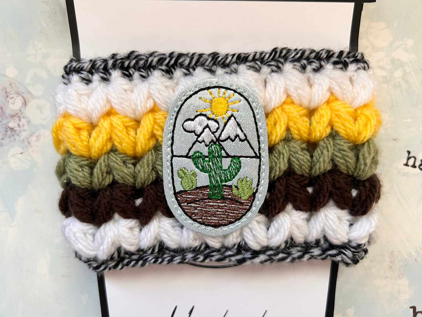 Sip & Smile Drink Sleeve - Mountain Cactus
