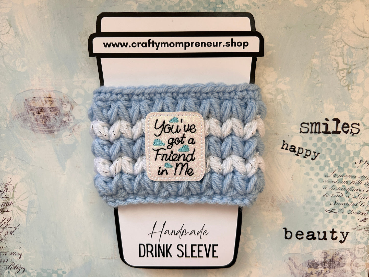 Sip & Smile Drink Sleeve - Gotta Friend