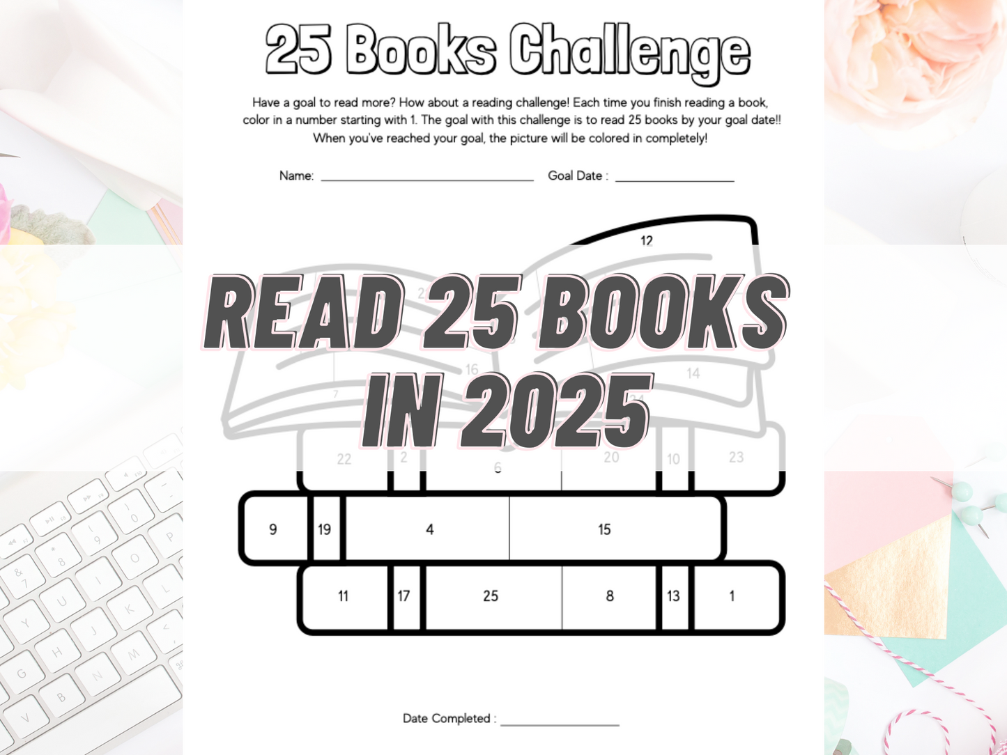 25 in 2025 - 25 Books: Reading Challenge