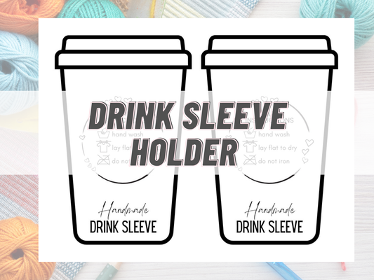 Drink Sleeve Digital PDF