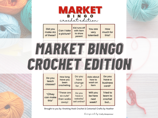 FREE Market BINGO - Crochet Edition